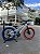BICICLETA ARO (20) MTB COLLI GRAUZINHA 7 VELOCIDADES (1X7) FREIO A DISCO MECÂNICO COR BRANCA PNEU AZUL/VERMELHO - Imagem 1