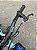 BICICLETA ARO (20) MTB COLLI GRAUZINHA 7 VELOCIDADES (1X7) FREIO A DISCO MECÂNICO COR CHAMPANHE PNEU AZUL - Imagem 7