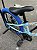 BICICLETA ARO (20) MTB COLLI GRAUZINHA 7 VELOCIDADES (1X7) FREIO A DISCO MECÂNICO COR CHAMPANHE PNEU AZUL - Imagem 4