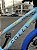 BICICLETA ARO (20) MTB COLLI GRAUZINHA 7 VELOCIDADES (1X7) FREIO A DISCO MECÂNICO COR CHAMPANHE PNEU AZUL - Imagem 8