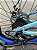 BICICLETA ARO (20) MTB COLLI GRAUZINHA 7 VELOCIDADES (1X7) FREIO A DISCO MECÂNICO COR CHAMPANHE PNEU AZUL - Imagem 2