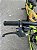 BICICLETA ARO (20) MTB COLLI GRAUZINHA 7 VELOCIDADES (1X7) FREIO A DISCO MECÂNICO COR AMARELO PNEU VERDE NEON - Imagem 7