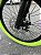 BICICLETA ARO (20) MTB COLLI GRAUZINHA 7 VELOCIDADES (1X7) FREIO A DISCO MECÂNICO COR AMARELO PNEU VERDE NEON - Imagem 9