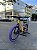 BICICLETA ARO (20) MTB COLLI GRAUZINHA 7 VELOCIDADES (1X7) FREIO A DISCO MECÂNICO COR AMARELO PNEU ROXO - Imagem 10