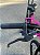 BICICLETA ARO (24) MTB FEMININA COLLI AIRON 7 VELOCIDADES (1X7) FREIO A DISCO MECÂNICO COR ROSA NEON - Imagem 8