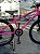 BICICLETA ARO (24) MTB FEMININA COLLI AIRON 7 VELOCIDADES (1X7) FREIO A DISCO MECÂNICO COR ROSA NEON - Imagem 5