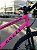 BICICLETA ARO (24) MTB FEMININA COLLI AIRON 7 VELOCIDADES (1X7) FREIO A DISCO MECÂNICO COR ROSA NEON - Imagem 7