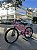 BICICLETA ARO (24) MTB FEMININA COLLI AIRON 7 VELOCIDADES (1X7) FREIO A DISCO MECÂNICO COR ROSA NEON - Imagem 10