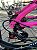 BICICLETA ARO (24) MTB FEMININA COLLI AIRON 7 VELOCIDADES (1X7) FREIO A DISCO MECÂNICO COR ROSA NEON - Imagem 3