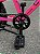 BICICLETA ARO (16) MTB FEMININA COLLI AIRON SEM MARCHA FREIO A DISCO MECÂNICO COR ROSA NEON - Imagem 3