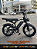 BICICLETA ELETRICA DUOS E-VOK PRETA 1000W FAT BIKE BATERIA LITIO - Imagem 1
