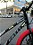BICICLETA ARO (20) MTB COLLI GRAUZINHA 7 VELOCIDADES (1X7) FREIO A DISCO MECÂNICO COR PRETO PNEU VEMELHO - Imagem 6