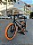 BICICLETA ARO (20) MTB COLLI GRAUZINHA 7 VELOCIDADES (1X7) FREIO A DISCO MECÂNICO COR PRETO FOSCO PNEU LARANJA - Imagem 10