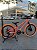 BICICLETA ARO (20) MTB COLLI GRAUZINHA 7 VELOCIDADES (1X7) FREIO A DISCO MECÂNICO COR LARANJA NEON PNEU LARANJA - Imagem 1