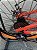 BICICLETA ARO (20) MTB COLLI GRAUZINHA 7 VELOCIDADES (1X7) FREIO A DISCO MECÂNICO COR LARANJA NEON PNEU LARANJA - Imagem 3