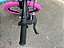 BICICLETA ARO (20) MTB COLLI GRAUZINHA 7 VELOCIDADES (1X7) FREIO A DISCO MECÂNICO COR CHAMPANHE PNEU PINK - Imagem 10