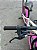 BICICLETA ARO (20) MTB COLLI GRAUZINHA 7 VELOCIDADES (1X7) FREIO A DISCO MECÂNICO COR BRANCA PNEU ROSA PINK - Imagem 9