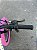 BICICLETA ARO (20) MTB COLLI GRAUZINHA 7 VELOCIDADES (1X7) FREIO A DISCO MECÂNICO COR BRANCA PNEU ROSA PINK - Imagem 10