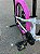 BICICLETA ARO (20) MTB COLLI GRAUZINHA 7 VELOCIDADES (1X7) FREIO A DISCO MECÂNICO COR BRANCA PNEU ROSA PINK - Imagem 6
