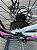 BICICLETA ARO (20) MTB COLLI GRAUZINHA 7 VELOCIDADES (1X7) FREIO A DISCO MECÂNICO COR BRANCA PNEU ROSA PINK - Imagem 3