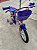 BICICLETA ARO (16) FEMININA COR ROSA/LILAS/AZUL S/MARCHA V-BRAKE MARCA MILANO CARTOON ALOHA - Imagem 7
