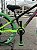 BICICLETA MTB FREERIDE ARO (26) VIKINGX TUFF-44 KIT 7 VELOCIDADES FREIO DISC MECÂNICO COR PRETO/VERDE/ROSA - Imagem 5