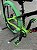 BICICLETA MTB FREERIDE ARO (26) VIKINGX TUFF-44 KIT 7 VELOCIDADES FREIO DISC MECÂNICO COR PRETO/VERDE/ROSA - Imagem 6