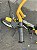 BICICLETA ARO (16) MASCULINA COR PRETO/AMARELO S/MARCHA V-BRAKE MARCA MILANO CARTOON BAT - Imagem 9