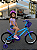 BICICLETA ARO (16) FEMININA COR ICE/LILAS S/MARCHA V-BRAKE MARCA MILANO CARTOON ICE - Imagem 1