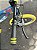 BICICLETA MTB FREERIDE ARO (26) VIKINGX TUFF-25 KIT 7 VELOCIDADES FREIO DISC MECÂNICO COR VERDE/AMARELO - Imagem 10