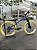 BICICLETA MTB FREERIDE ARO (26) VIKINGX TUFF-25 KIT 7 VELOCIDADES FREIO DISC MECÂNICO COR VERDE/AMARELO - Imagem 4
