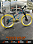 BICICLETA MTB FREERIDE ARO (26) VIKINGX TUFF-25 KIT 7 VELOCIDADES FREIO DISC MECÂNICO COR VERDE/AMARELO - Imagem 1