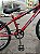 BICICLETA ARO (20) MASCULINA COR VERMELHA S/ MARCHA MARCA MILANO FAST - Imagem 4