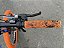 BICICLETA MTB FREERIDE ARO (26) VIKINGX TUFF X-25 CAMBIO 7 VELOCIDADES FREIO DISC MECÂNICO COR AZUL/LARANJA - Imagem 10