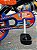 BICICLETA ARO (12) MASCULINA PRETO/LARANJA/AZUL S/MARCHA FREIO V-BRAKE NATHOR HOT WEELS - Imagem 4