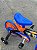 BICICLETA ARO (12) MASCULINA PRETO/LARANJA/AZUL S/MARCHA FREIO V-BRAKE NATHOR HOT WEELS - Imagem 8
