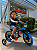 BICICLETA ARO (12) MASCULINA COR AZUL/PRETO S/MARCHA MARCA NATHOR VELOZ - Imagem 1