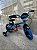 BICICLETA ARO (12) MASCULINA COR AZUL/PRETO S/MARCHA MARCA NATHOR VELOZ - Imagem 8
