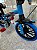 BICICLETA ARO (12) MASCULINA COR AZUL/PRETO S/MARCHA MARCA NATHOR VELOZ - Imagem 3