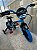 BICICLETA ARO (12) MASCULINA COR AZUL/PRETO S/MARCHA MARCA NATHOR VELOZ - Imagem 2