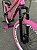 BICICLETA MTB FREERIDE ARO (26) VIKINGX TUFF X-44 CAMBIO 7 VELOCIDADES FREIO DISC MECÂNICO COR ROSA /ROSA - Imagem 10