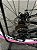BICICLETA MTB FREERIDE ARO (26) VIKINGX TUFF X-44 CAMBIO 7 VELOCIDADES FREIO DISC MECÂNICO COR ROSA /ROSA - Imagem 3