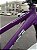 BICICLETA MTB FREERIDE ARO (26) VIKINGX TUFF X-44 CAMBIO 7 VELOCIDADES FREIO DISC MECÂNICO COR ROXO/BRANCO - Imagem 7