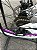 BICICLETA MTB FREERIDE ARO (26) VIKINGX TUFF X-44 CAMBIO 7 VELOCIDADES FREIO DISC MECÂNICO COR ROXO/BRANCO - Imagem 3