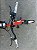 BICICLETA MTB FREERIDE ARO (26) VIKINGX TUFF-25 KIT 7 VELOCIDADES (1X7) FREIO A DISCO MECÂNICO COR VERMELHO/BRANCO - Imagem 9