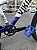 BICICLETA MTB FREERIDE ARO (26) VIKINGX TUFF-25 KIT 7 VELOCIDADES FREIO A DISCO MECÂNICO COR BRANCO/AZUL MARINHO - Imagem 4