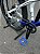 BICICLETA MTB FREERIDE ARO (26) VIKINGX TUFF-25 KIT 7 VELOCIDADES FREIO A DISCO MECÂNICO COR BRANCO/AZUL MARINHO - Imagem 6