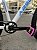 BICICLETA MTB ARO (29) ABSOLUTE HERA 7 VELOCIDADES (1X7) FREIO A DISCO MECÂNICO TAMANHO 15 (P) COR BRANCO/ROSA - Imagem 5