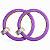 PAR PNEU 26 X 2.30 KENDA KINIPTION ROXO - Imagem 1