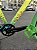 BICICLETA MTB FREERIDE ARO (26) VIKINGX TUFF X-44 CAMBIO 7 VELOCIDADES FREIO DISC MECÂNICO COR AMARELO/VERDE - Imagem 4